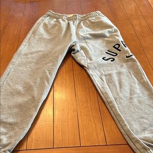 Supreme Gray Joggers